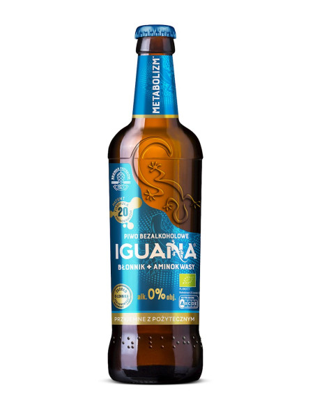 PIWO BEZALKOHOLOWE METABOLIZM BIO 475 ml - IGUANA