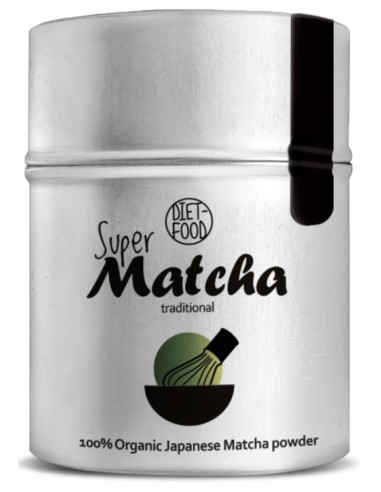 HERBATA ZIELONA MATCHA JAPOŃSKA BIO 40 g - DIET-FOOD