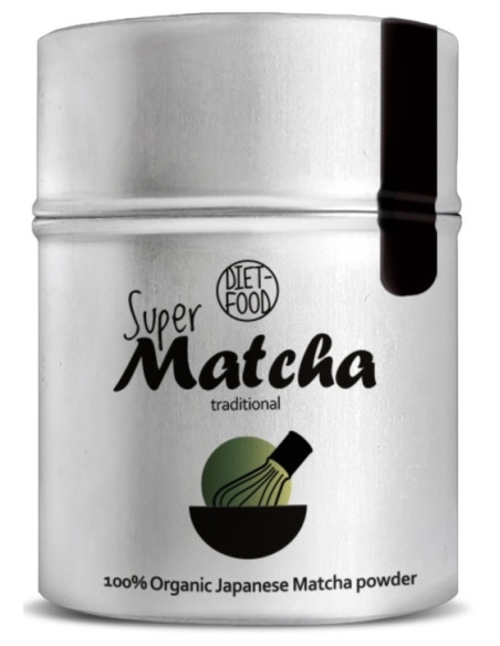 HERBATA ZIELONA MATCHA JAPOŃSKA BIO 40 g - DIET-FOOD