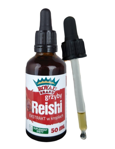 GRZYBY REISHI EKSTRAKT W KROPLACH 50 ml - ROYAL BRAND
