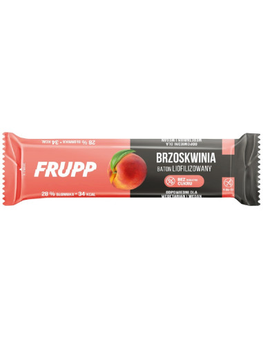 BATON LIOFILIZOWANY BRZOSKWINIOWY BEZGLUTENOWY 10 g - CELIKO (FRUPP)