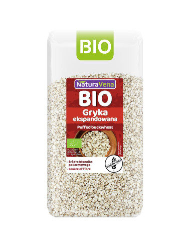 GRYKA EKSPANDOWANA BEZGLUTENOWA BIO 80 g - NATURAVENA