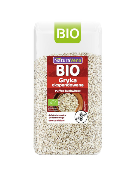 GRYKA EKSPANDOWANA BEZGLUTENOWA BIO 80 g - NATURAVENA