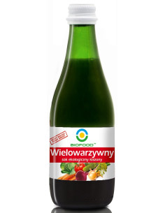 SOK WIELOWARZYWNY KISZONY NFC BEZGLUTENOWY BIO 300 ml - BIOFOOD