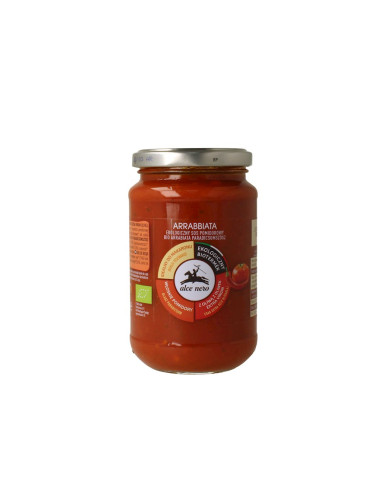 SOS POMIDOROWY Z CHILI ARRABBIATA BIO 350 g - ALCE NERO