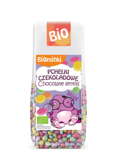 PCHEŁKI CZEKOLADOWE BIO 100 g - BIOMINKI