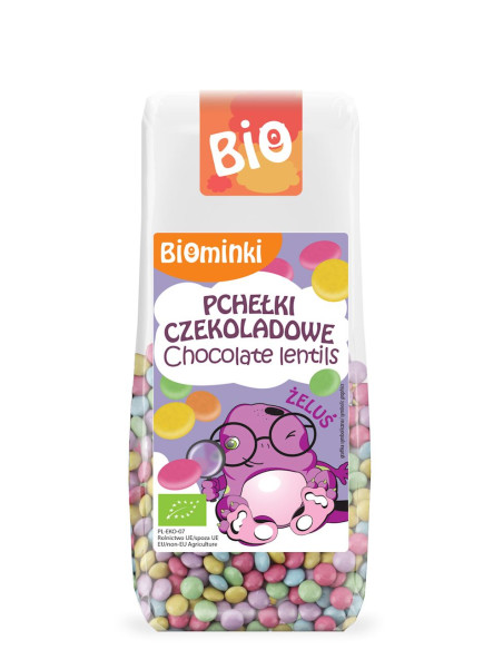 PCHEŁKI CZEKOLADOWE BIO 100 g - BIOMINKI