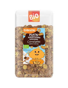 PŁATKI KUKURYDZIANO-KAKAOWE BIO 300 g - BIOMINKI
