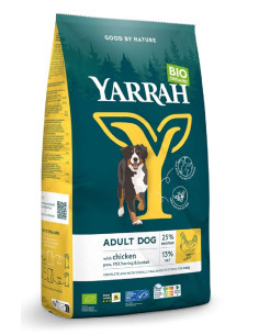 (DLA PSA DOROSŁEGO) KARMA Z KURCZAKIEM BIO 10 kg - YARRAH