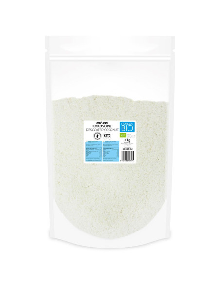 WIÓRKI KOKOSOWE BEZGLUTENOWE BIO 2 kg - HORECA (BIO PLANET)