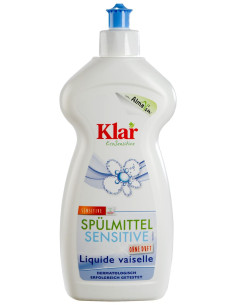 PŁYN DO MYCIA NACZYŃ SENSITIVE ECO 500 ml - KLAR