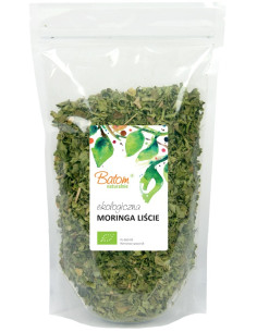 HERBATKA LIŚĆ MORINGI BIO 100 g - BATOM