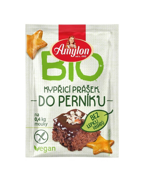 PROSZEK DO PIECZENIA PIERNIKA BEZGLUTENOWY BIO 18 g - AMYLON (PRODUKT SEZONOWY)