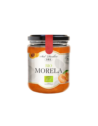 MORELA 80 % Z CUKREM TRZCINOWYM BIO 270 g - SAD DANKÓW