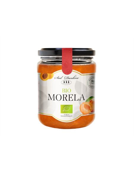 MORELA 80 % Z CUKREM TRZCINOWYM BIO 270 g - SAD DANKÓW