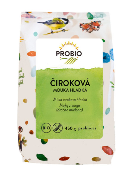 MĄKA Z SORGO BEZGLUTENOWA BIO 450 g - PROBIO