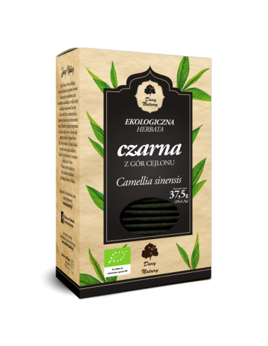 HERBATA CZARNA BIO (25 x 1,5 g) 37,5 g - DARY NATURY