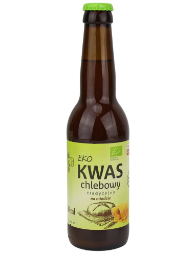 KWAS CHLEBOWY TRADYCYJNY NA MIODZIE BIO 330 ml - EKO NATURA