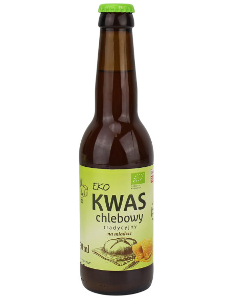KWAS CHLEBOWY TRADYCYJNY NA MIODZIE BIO 330 ml - EKO NATURA