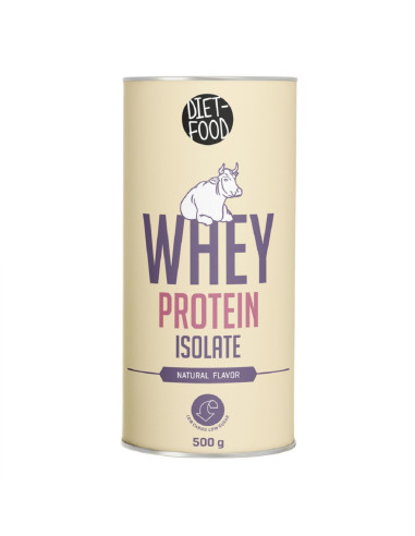 BIAŁKO SERWATKOWE (IZOLAT WPI 90) 500 g - DIET-FOOD