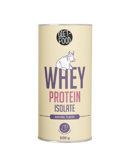 BIAŁKO SERWATKOWE (IZOLAT WPI 90) 500 g - DIET-FOOD