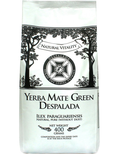 YERBA MATE GREEN DESPALADA 400 g - YERBA MATE GREEN