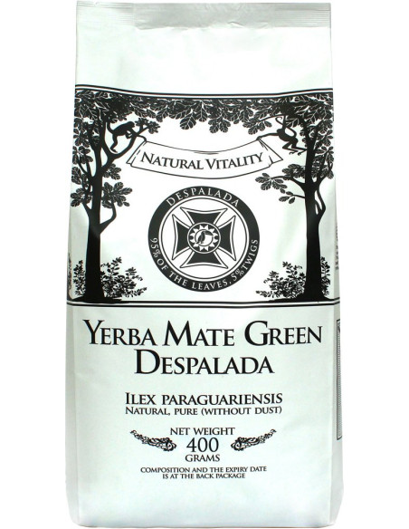 YERBA MATE GREEN DESPALADA 400 g - YERBA MATE GREEN