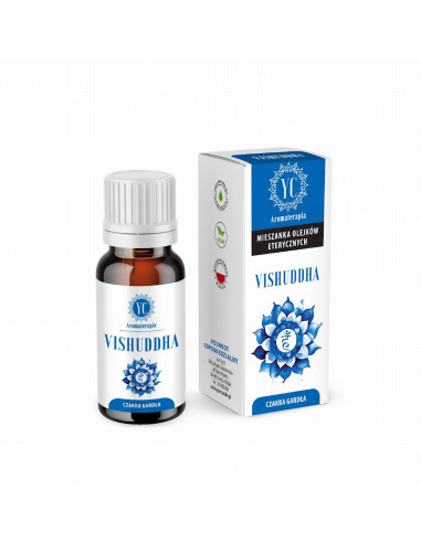 OLEJEK ETERYCZNY MIX CZAKRA GARDŁA VISHUDDHA 10 ml - YOUR CANDLE