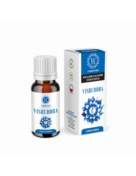 OLEJEK ETERYCZNY MIX CZAKRA GARDŁA VISHUDDHA 10 ml - YOUR CANDLE