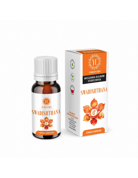 OLEJEK ETERYCZNY MIX CZAKRA SAKRALNA SWADHISTHANA 10 ml - YOUR CANDLE