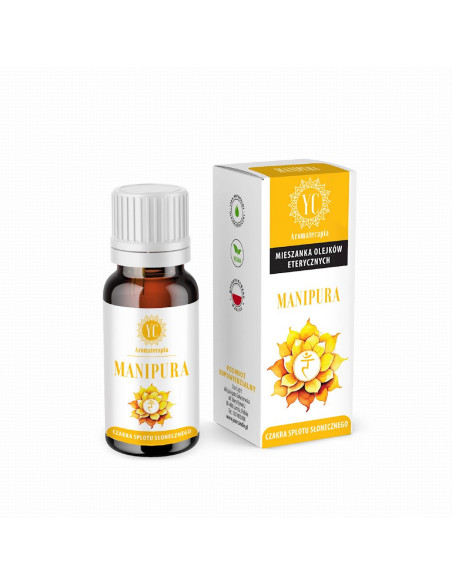 OLEJEK ETERYCZNY MIX CZAKRA SPLOTU SŁONECZNEGO MANIPURA 10 ml - YOUR CANDLE