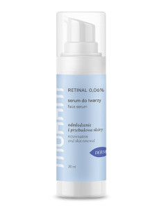 SERUM DO TWARZY ANTI-AGING Z RETINALEM 0,06 % 30 ml - MOHANI