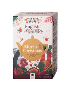 ZESTAW HERBAT I HERBATEK ŚWIĄTECZNYCH BIO (5 SMAKÓW) (20 x 1,95 g) 39 g - ENGLISH TEA SHOP ORGANIC (PRODUKT SEZONOWY)