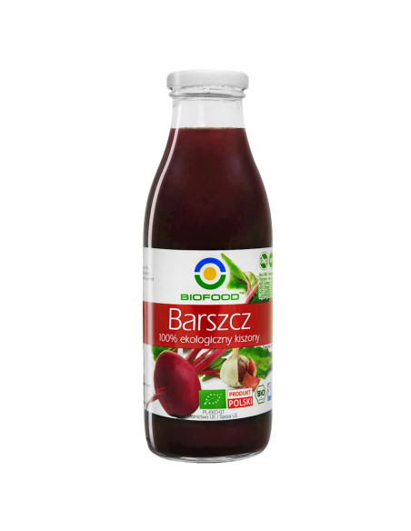 BARSZCZ Z BURAKÓW KISZONYCH BEZGLUTENOWY BIO 500 ml - BIOFOOD