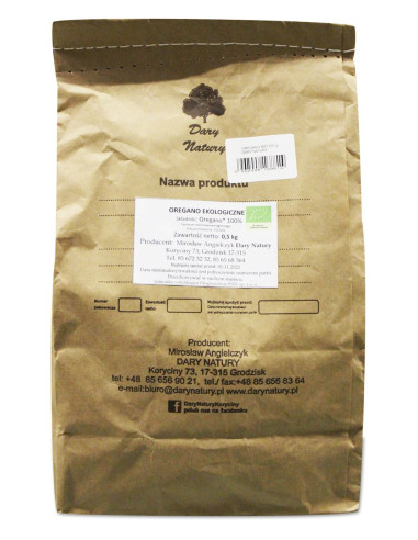 OREGANO BIO 500 g - HORECA (DARY NATURY)
