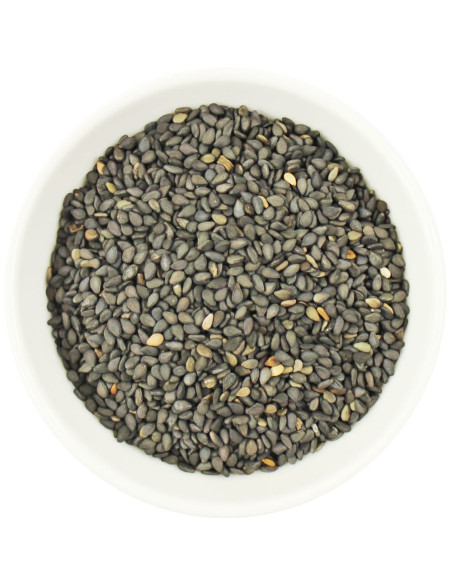 SEZAM CZARNY NIEŁUSKANY BIO (SUROWIEC) (25 kg)
