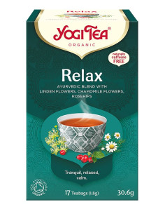 HERBATKA RELAX BIO (17 x 1,8 g) 30,6 g - YOGI TEA