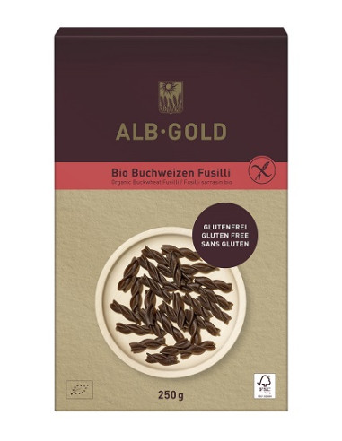 MAKARON (GRYCZANY) ŚWIDERKI BEZGLUTENOWY BIO 250 g - ALB GOLD (ALB NATUR)