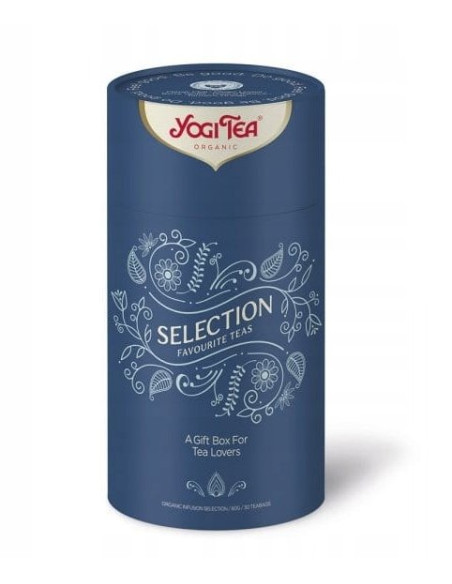 HERBATKA MIX PREZENTOWY BIO (5 SMAKÓW) (30 x 2 g) 60 g - YOGI TEA (PRODUKT SEZONOWY)