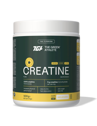 KREATYNA BEZGLUTENOWA 400 g - THE GREEN ATHLETE