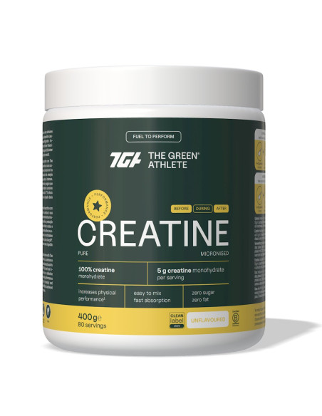 KREATYNA BEZGLUTENOWA 400 g - THE GREEN ATHLETE