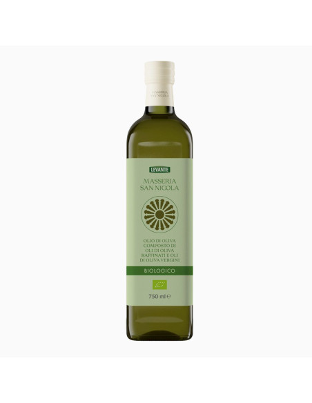 OLIWA Z OLIWEK DO GOTOWANIA I SMAŻENIA BIO 750 ml - LEVANTE (MASSERIA SAN NICOLA)