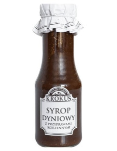 SYROP DYNIOWY Z PRZYPRAWAMI KORZENNYMI 280 ml - KROKUS (PRODUKT SEZONOWY)