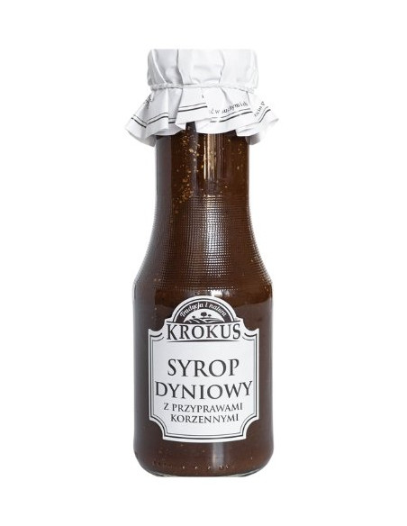 SYROP DYNIOWY Z PRZYPRAWAMI KORZENNYMI 280 ml - KROKUS (PRODUKT SEZONOWY)