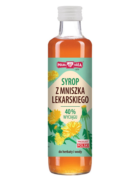 SYROP Z MNISZKA LEKARSKIEGO 250 ml - POLSKA RÓŻA
