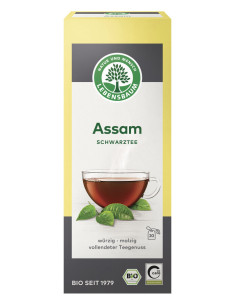 HERBATA CZARNA ASSAM BIO (20 x 2 g) 40 g - LEBENSBAUM