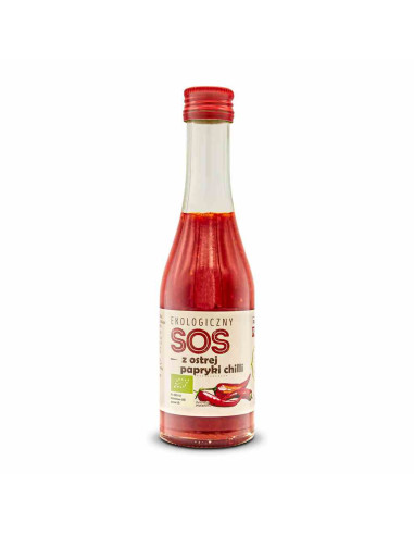 SOS Z OSTREJ PAPRYKI CHILI BIO 220 g - DARY NATURY