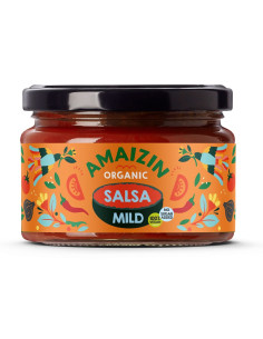 SOS SALSA ŁAGODNY BEZGLUTENOWY BIO 260 g - AMAIZIN