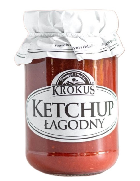 KETCHUP BEZGLUTENOWY 180 g - KROKUS