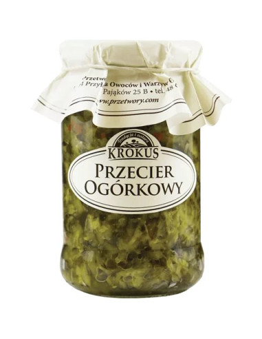 PRZECIER OGÓRKOWY 340 g - KROKUS